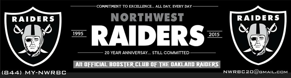 NORTHWEST RAIDERS BOOSTER CLUB - OFFICIAL BOOSTER CLUB OF THE OAKLAND RAIDERS